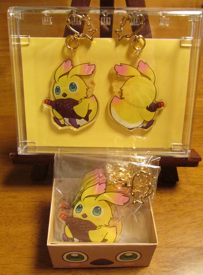 ラッピーちゃん醤油アクキー