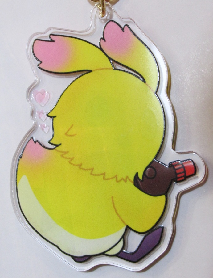 ラッピーちゃん醤油アクキー