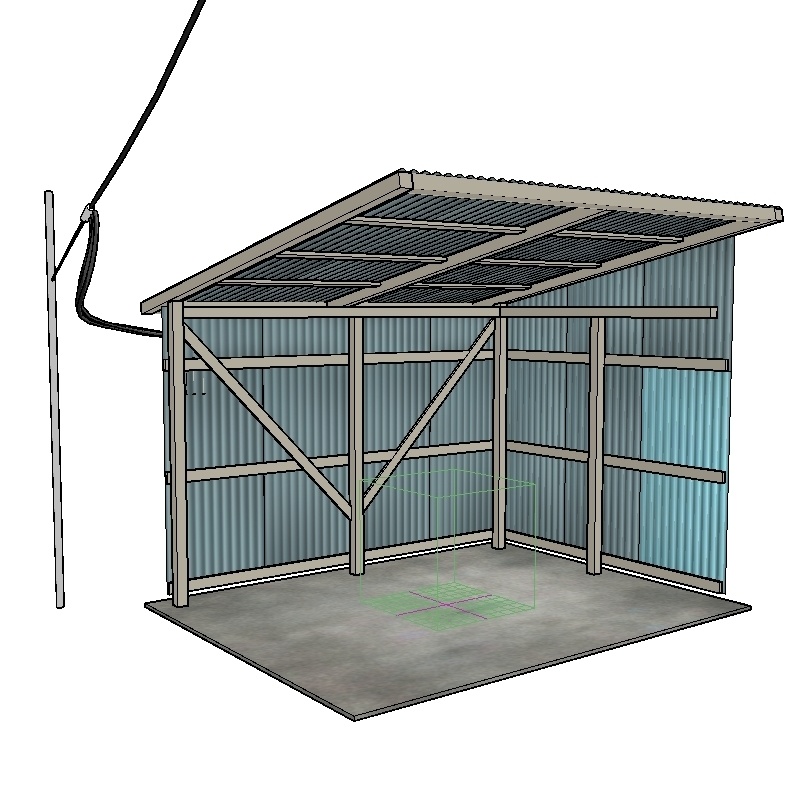 懐かしの自販機小屋
