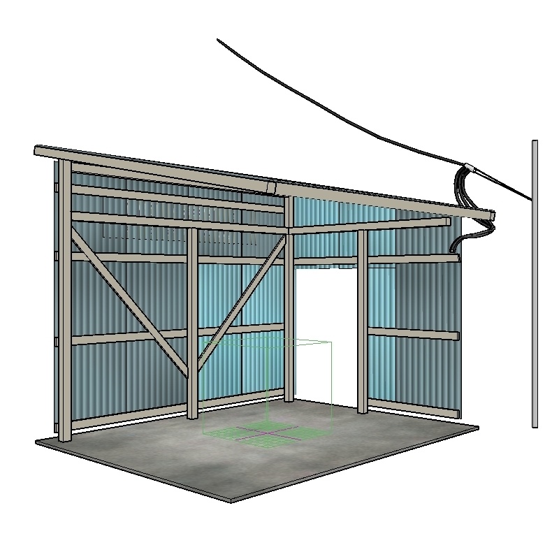懐かしの自販機小屋