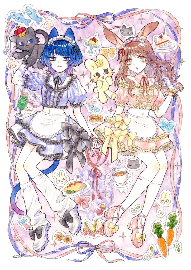 ポストカード「ふたりですぺしゃる」