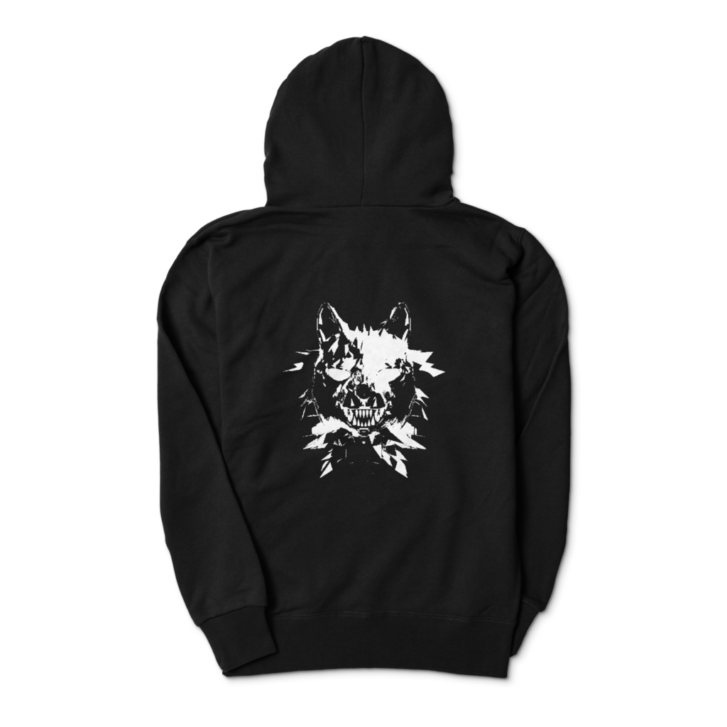 狼印のパーカー(A)