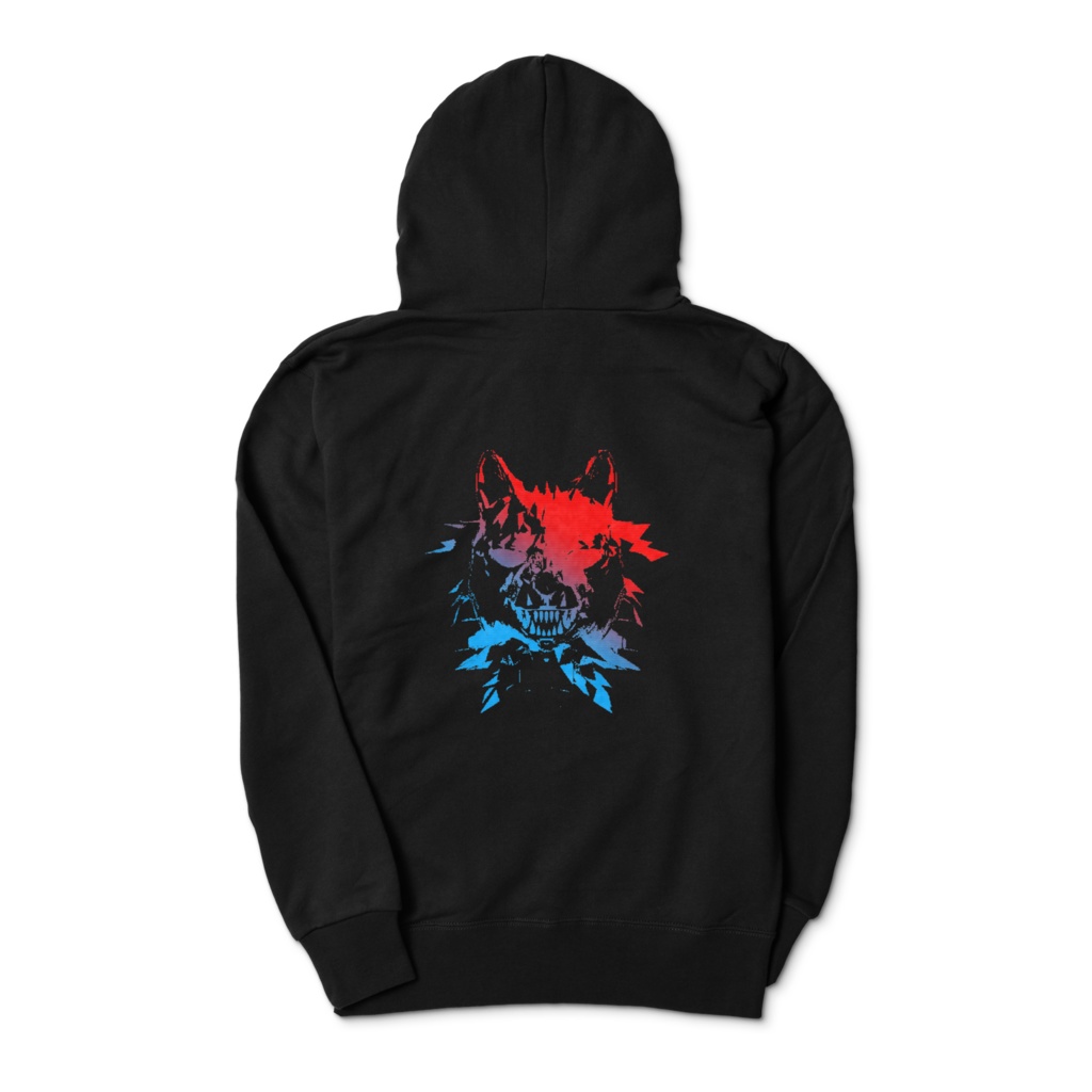 狼印のパーカー(B)