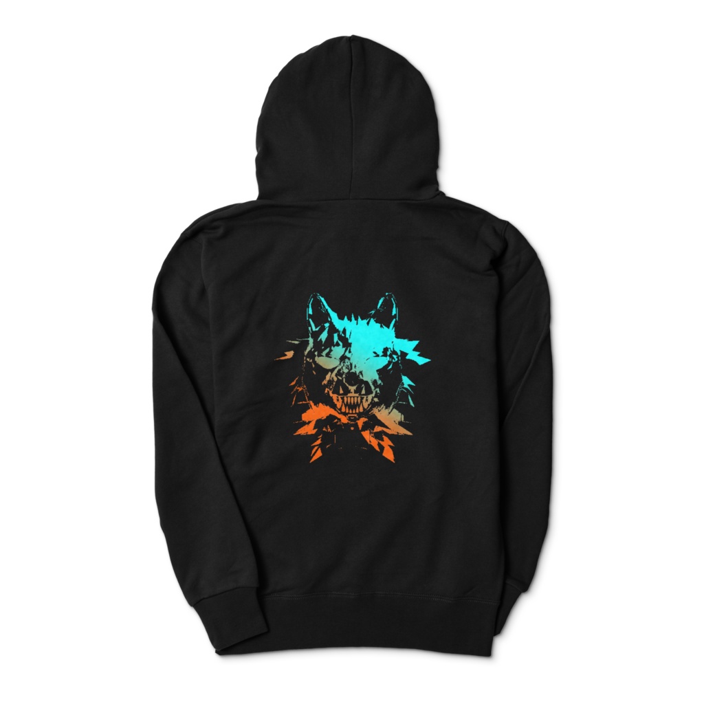 狼印のパーカー(C)