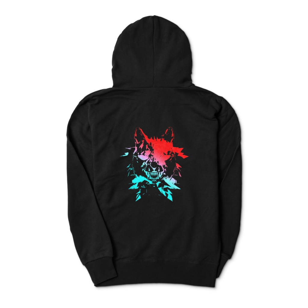 狼印のパーカー(D)