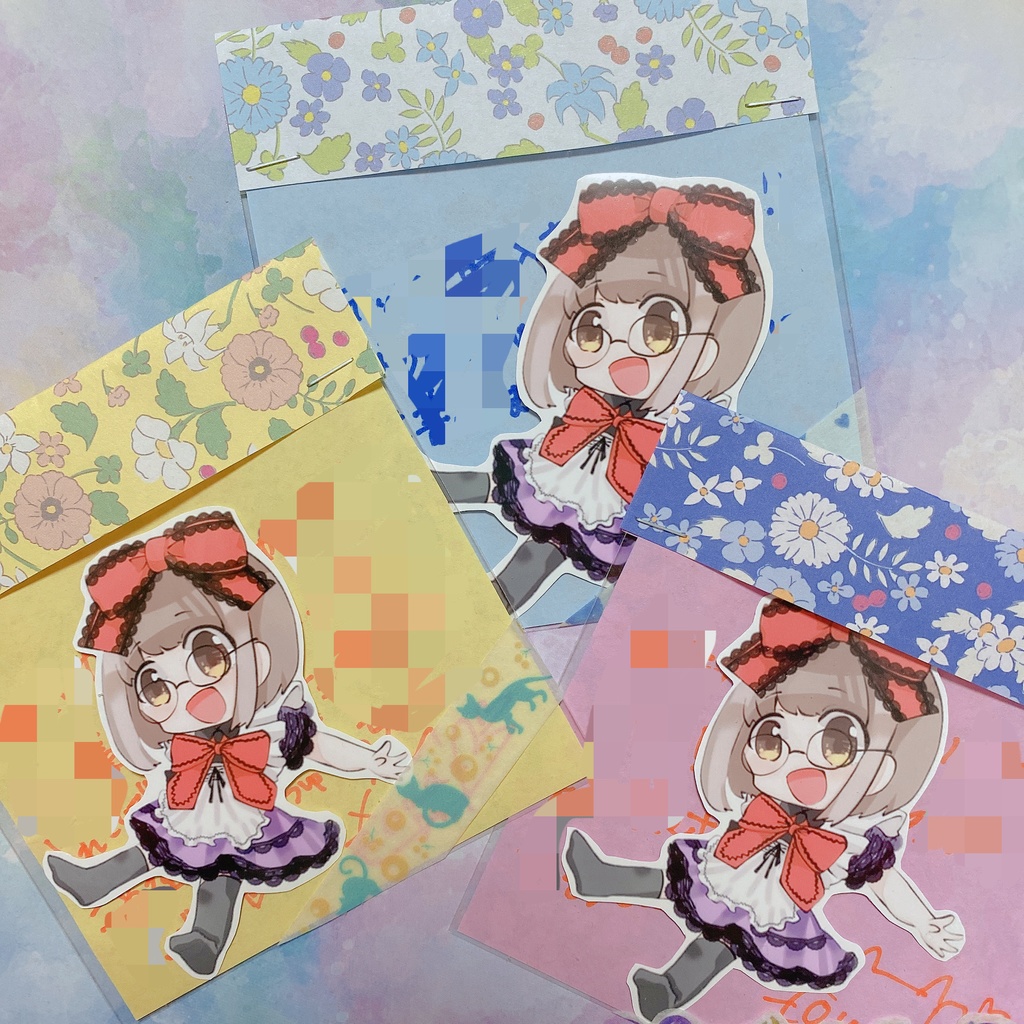 ミニトワステッカー