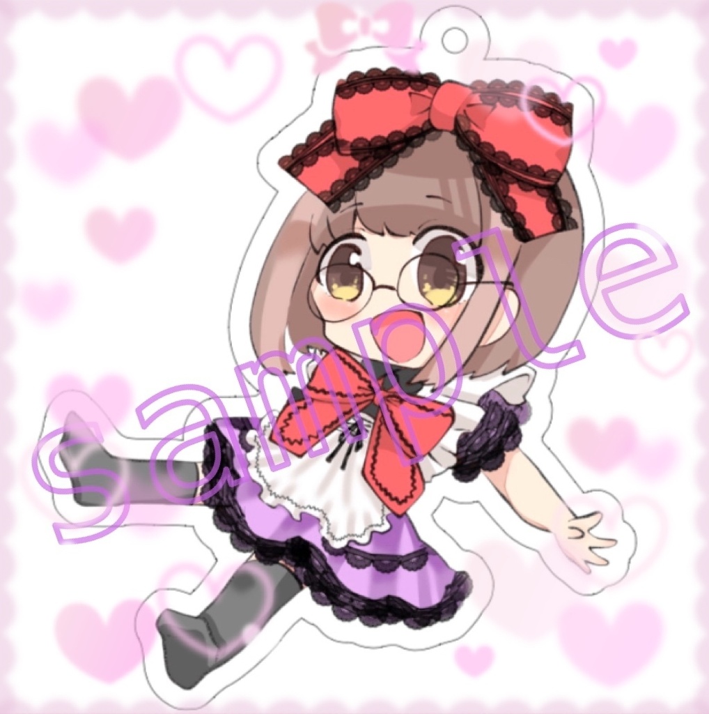 ミニトワアクリルキーホルダー(おまけ付き)