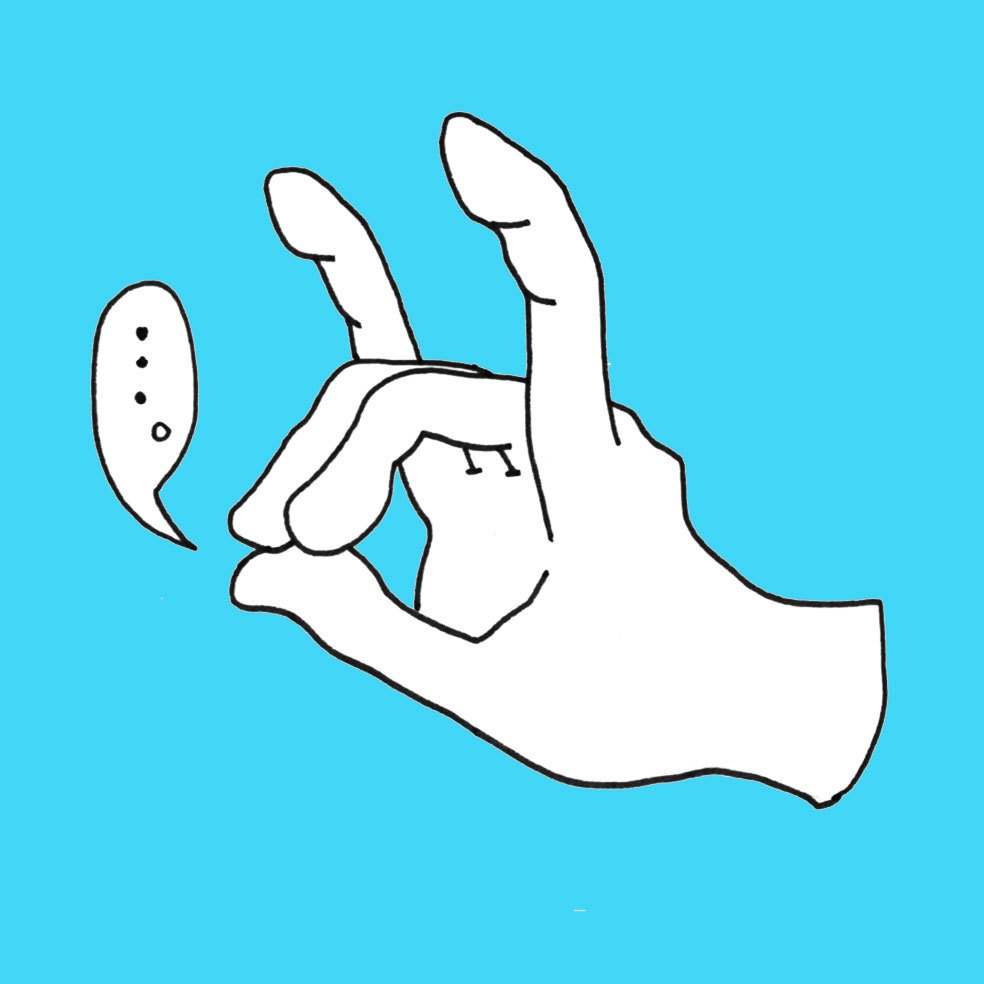 缶バッジ☆黙ってろw