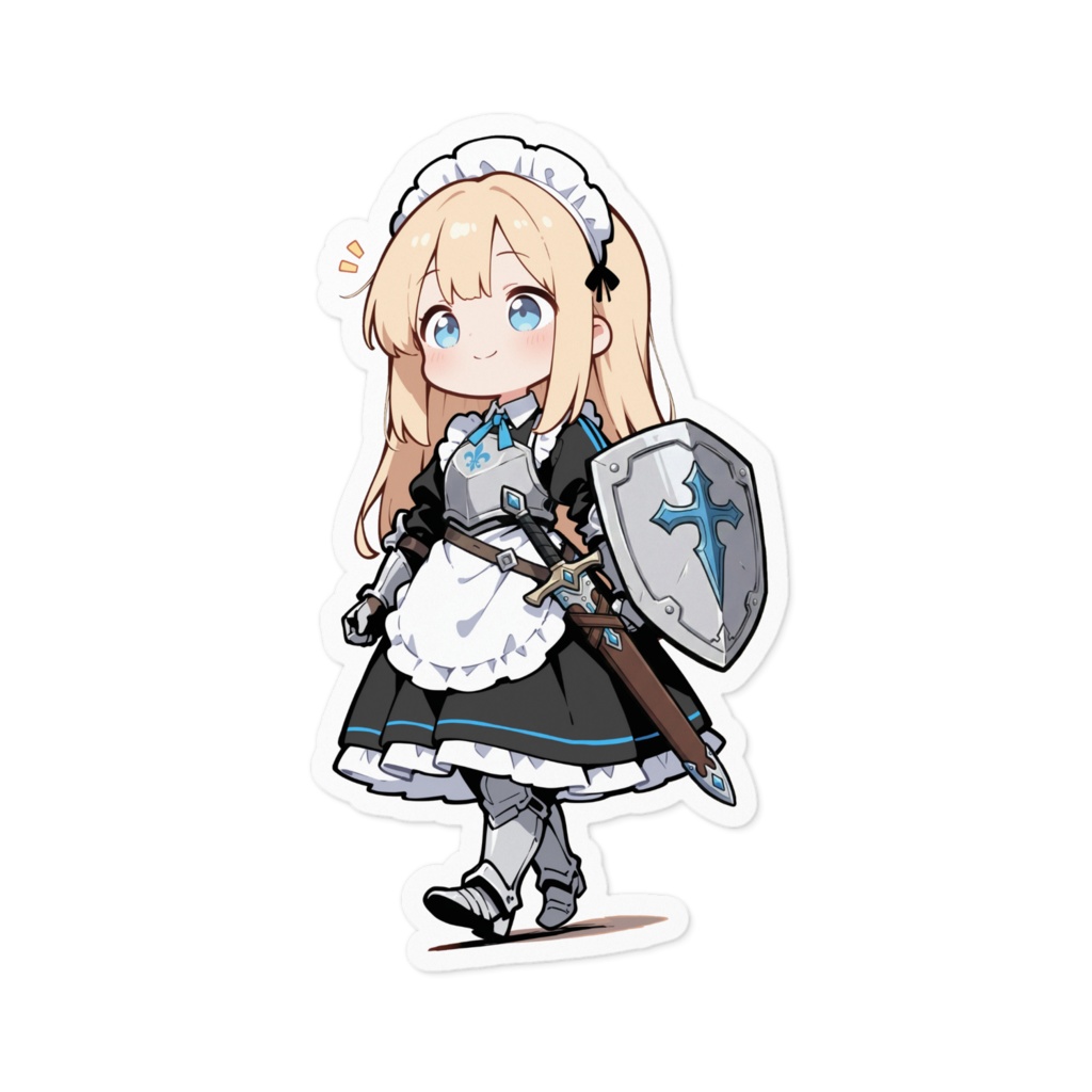 メイド騎士ちゃん（ごきげん）