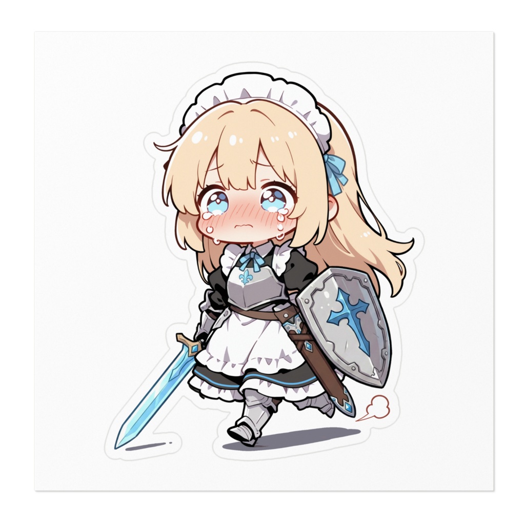 メイド騎士ちゃん(泣きべそ)