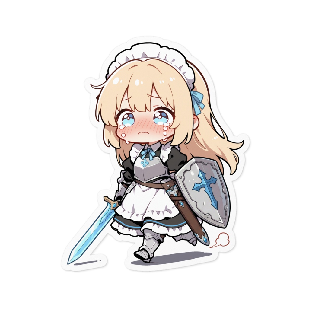 メイド騎士ちゃん（泣きべそ）