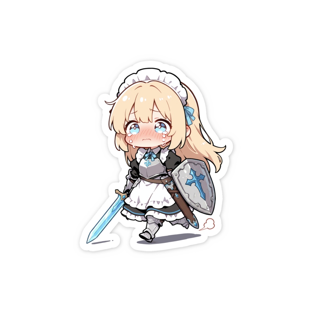 メイド騎士ちゃん(泣きべそ)