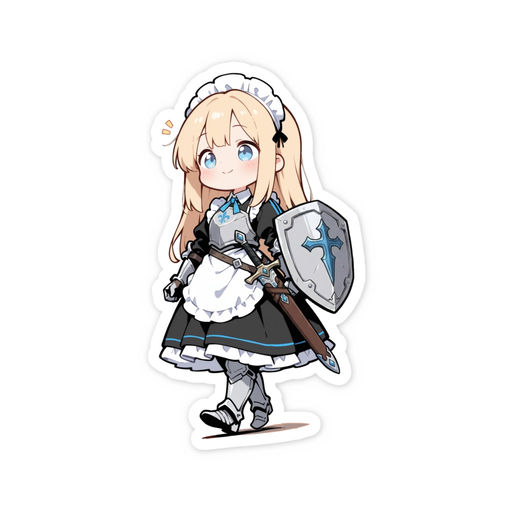 メイド騎士ちゃん(ごきげん)