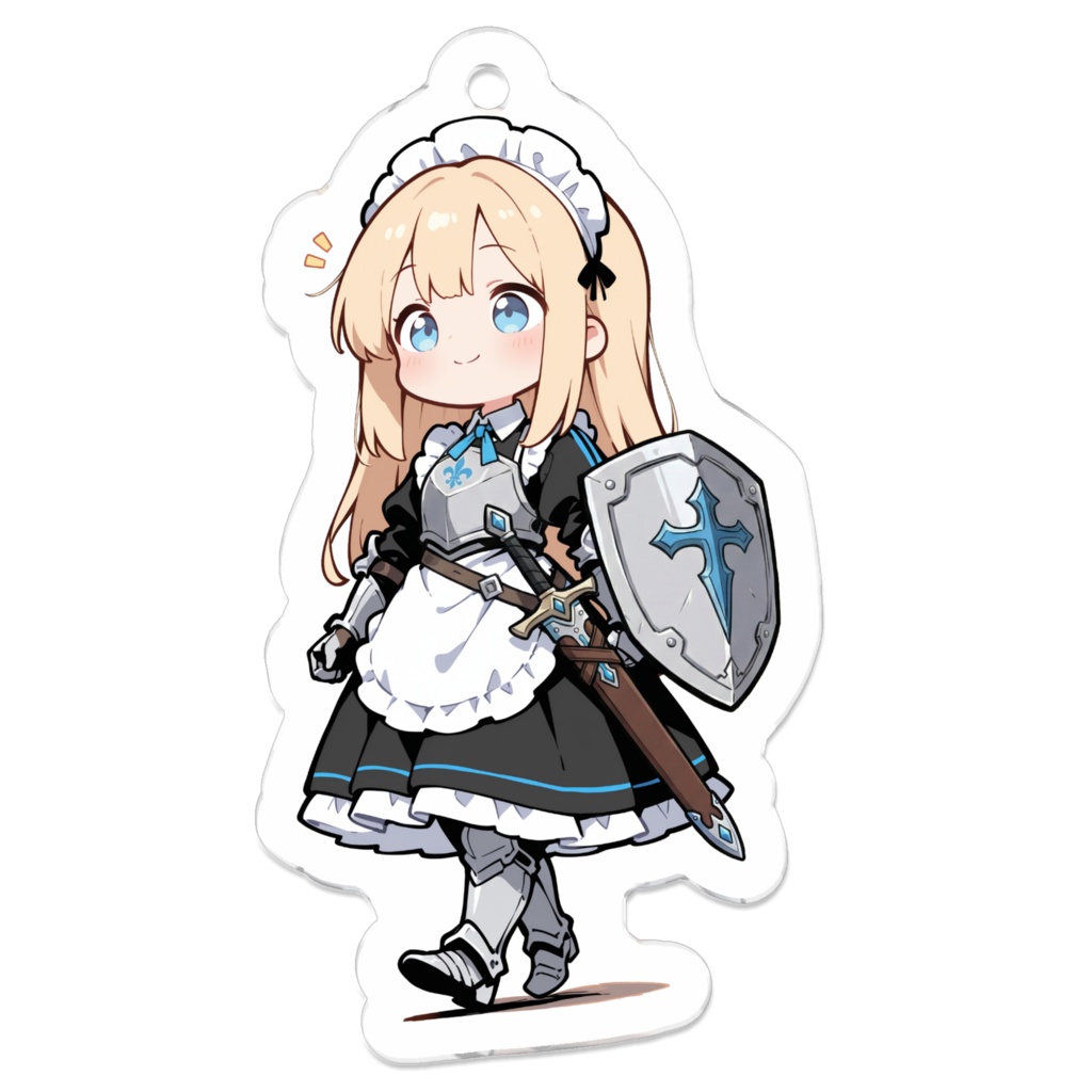 メイド騎士ちゃん（ごきげん）