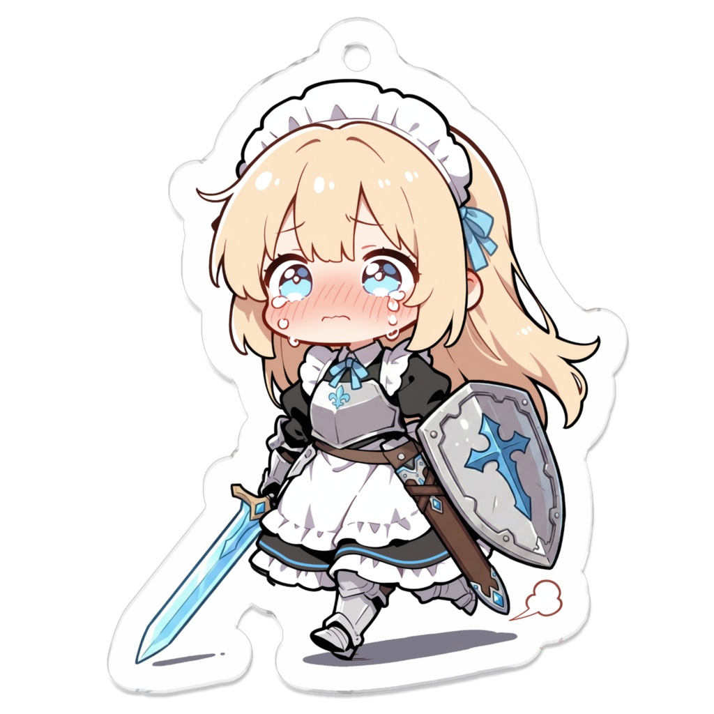 メイド騎士ちゃん（泣きべそ）