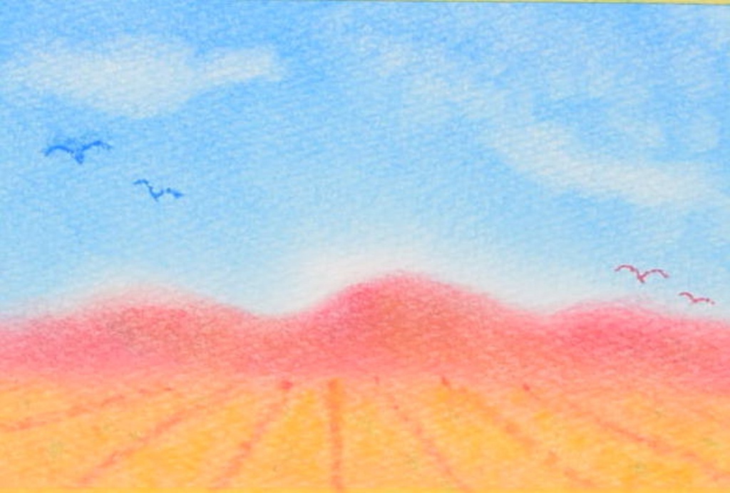 056実りの秋★★【青/橙/赤】