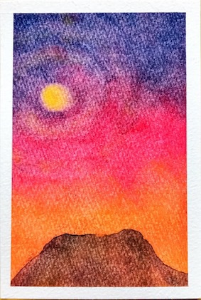 064月輪★【橙/赤/紺】