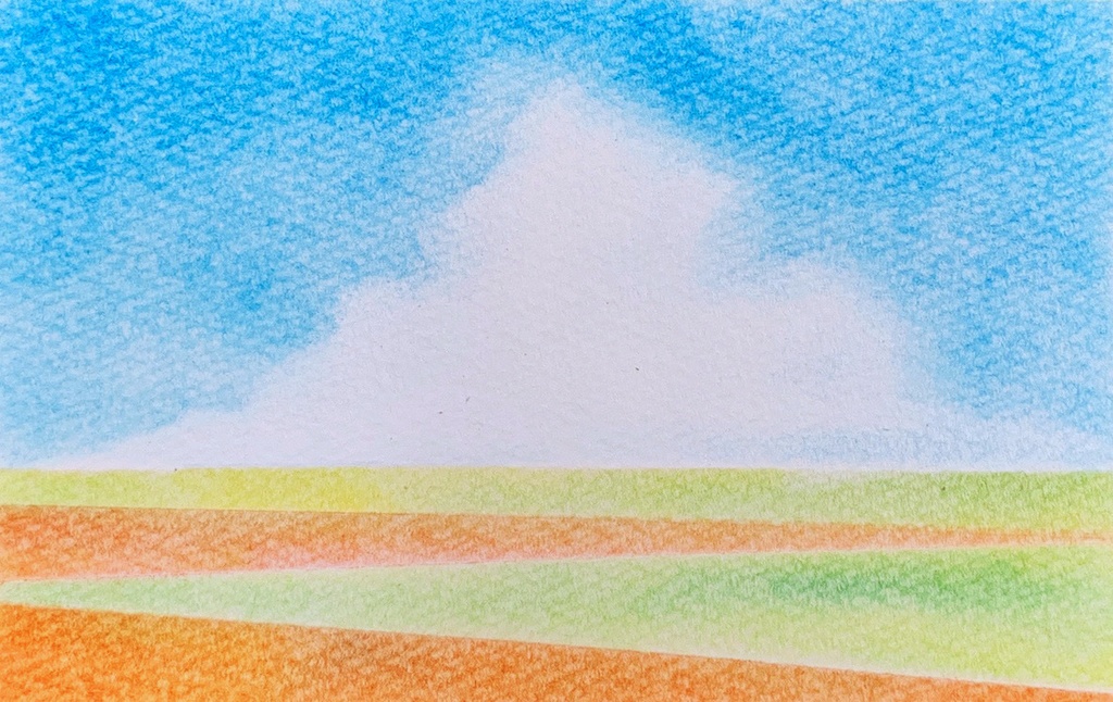 089入道雲★★【黄/桃/青】