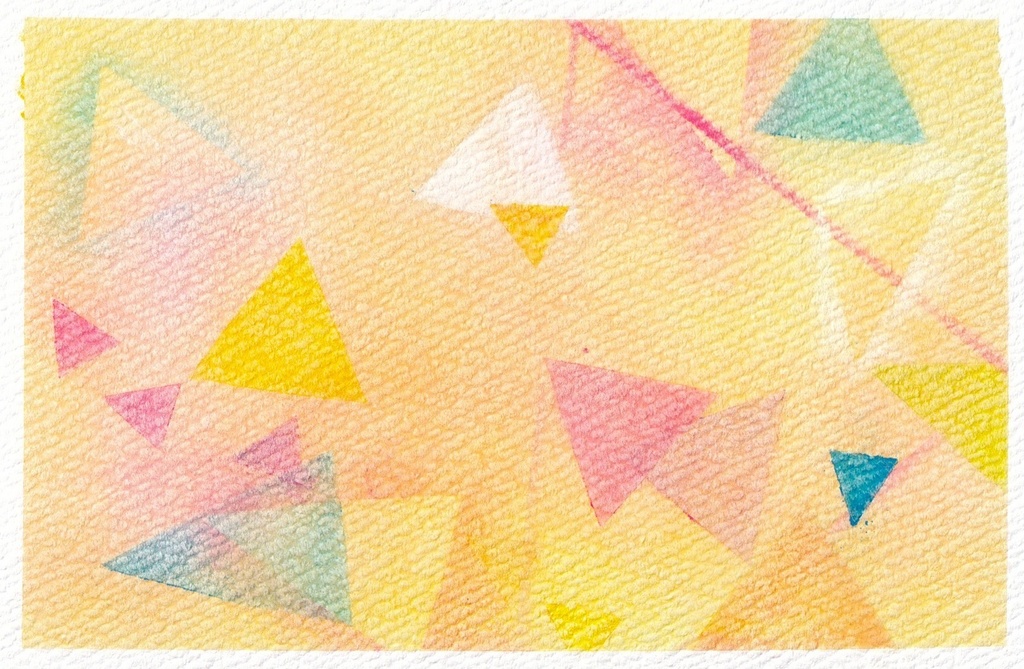 抽象画 オレンジ ピンク 感じる細胞13 絵画 ピンク 紫 白 抽象画 水彩 キャンバス | sera