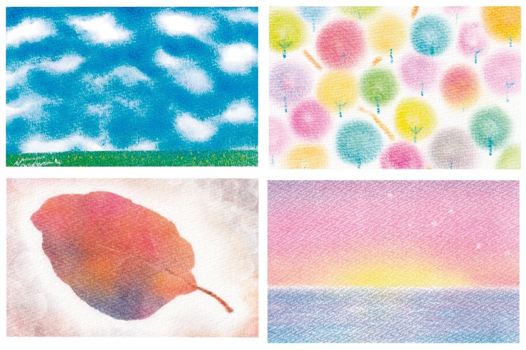 【研修会動画】レシピの技法4選(落ち葉・ピンク色の空・春の丘・ぐるぐる色の森)