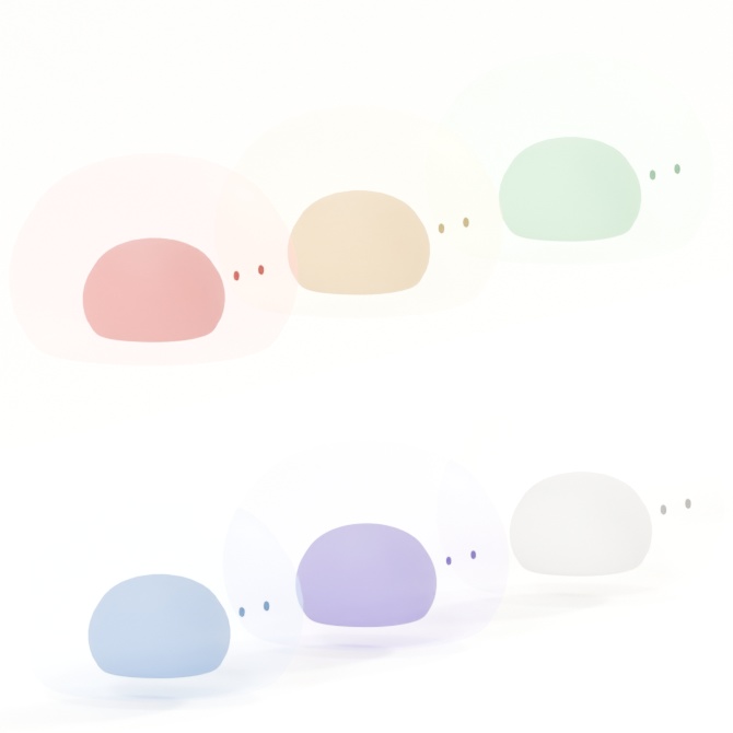 【3D】スライム6色セット