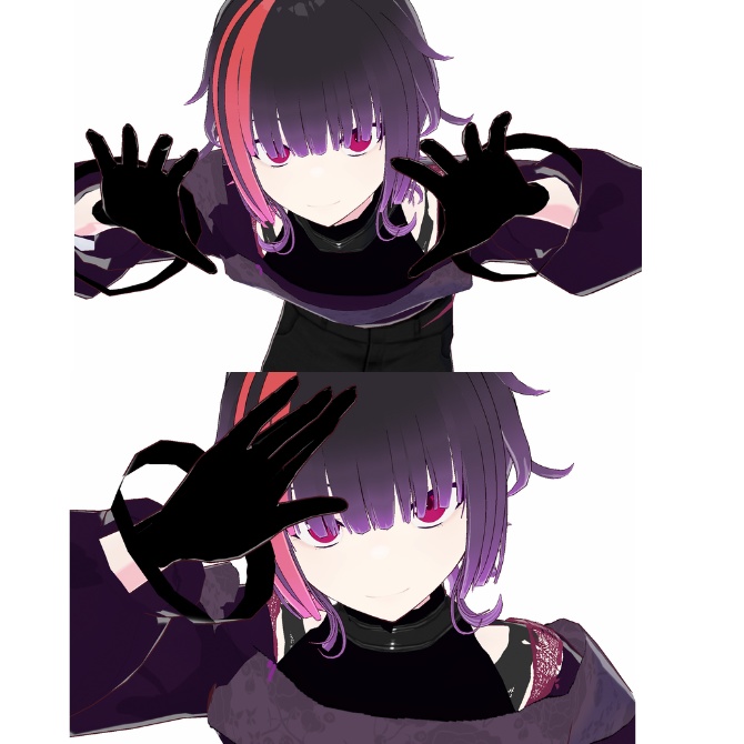 【Vroid/VRM】ルナ【3Dモデル】