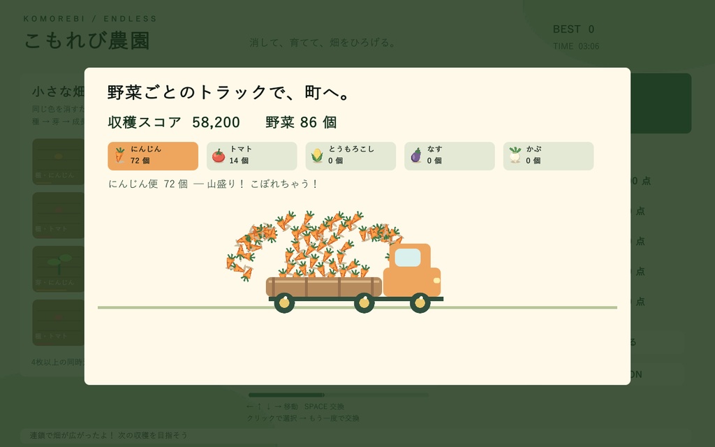 こもれび農園 — エンドレス