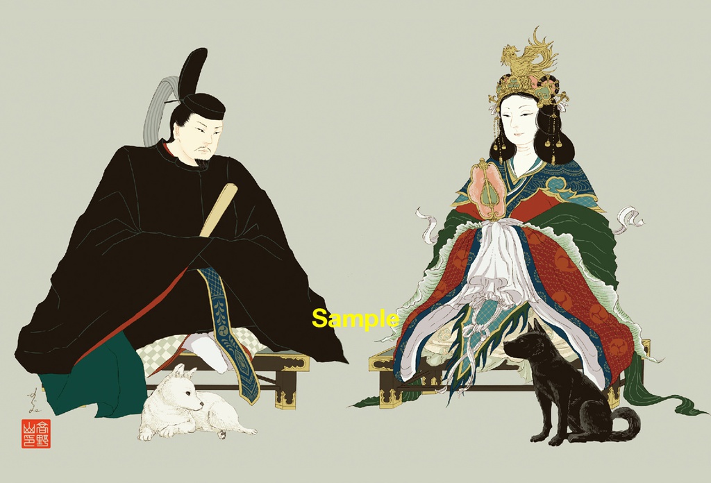 クリアファイル『伽藍』