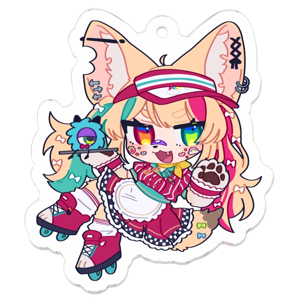 ご注文はケダ魔ですね❣️アクキー