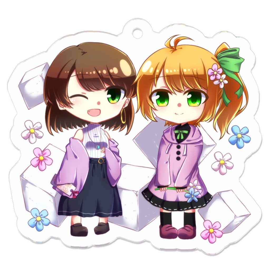アクキー【満花&朝比奈】