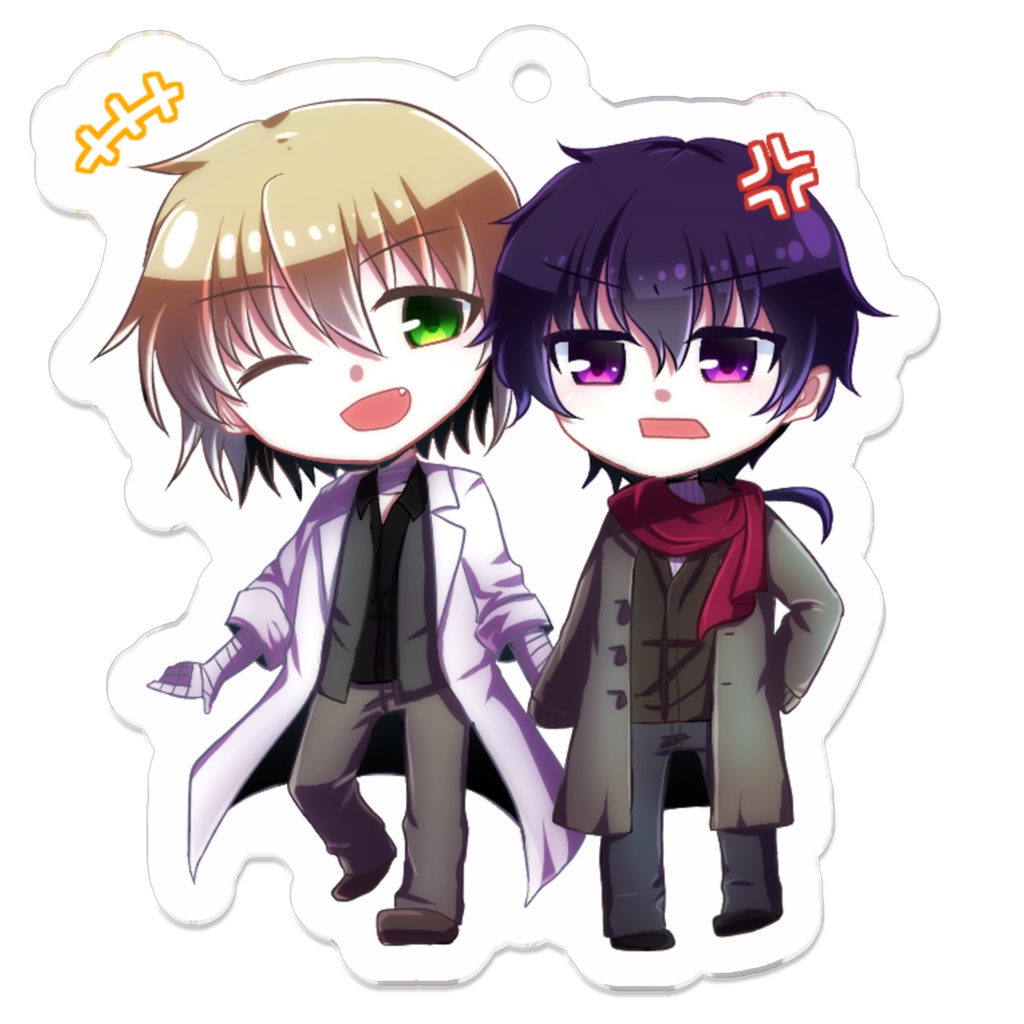 アクキー【蓮&皐月<????>】