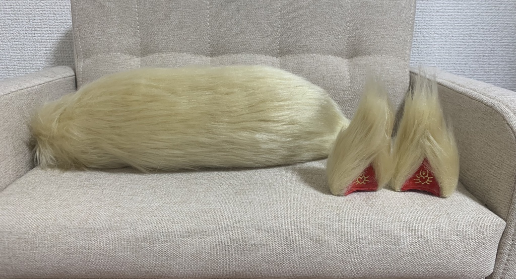 狐耳・尻尾セット DD