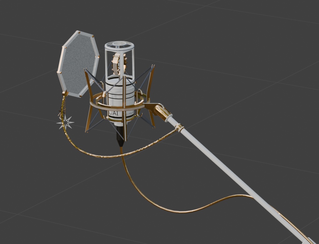 WARUDO(PRO-URP) PROP HCM001-condenser microphone