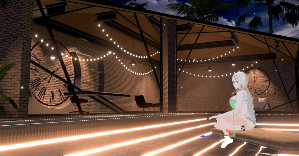 WARUDO(standard) ENVIRONMENT - W003 MODERN POOL VILLA