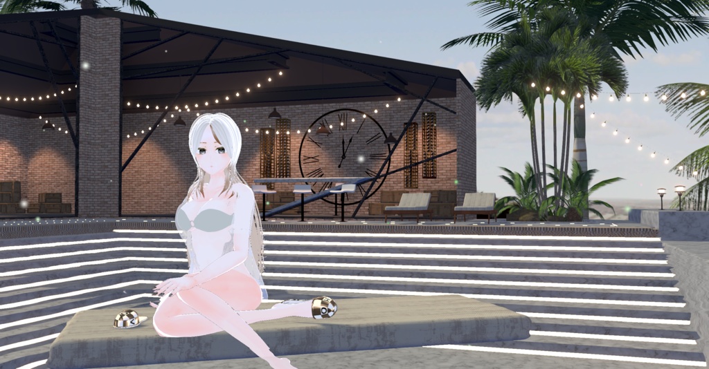 WARUDO(standard) ENVIRONMENT - W003 MODERN POOL VILLA