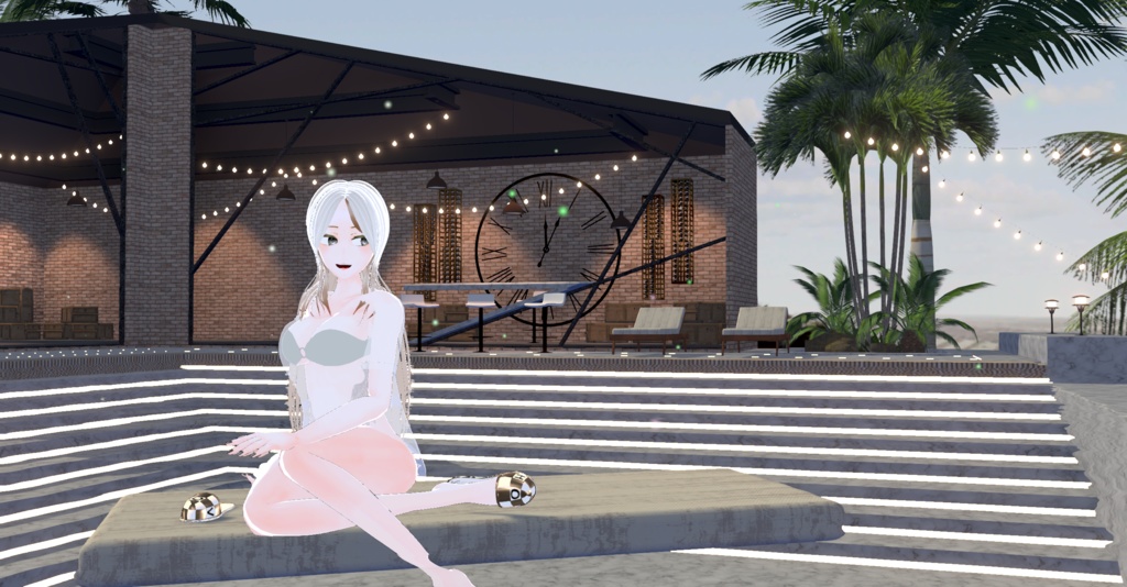 WARUDO(standard) ENVIRONMENT - W003 MODERN POOL VILLA