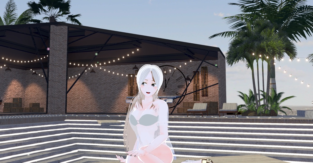 WARUDO(standard) ENVIRONMENT - W003 MODERN POOL VILLA