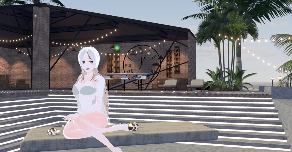 WARUDO(standard) ENVIRONMENT - W003 MODERN POOL VILLA