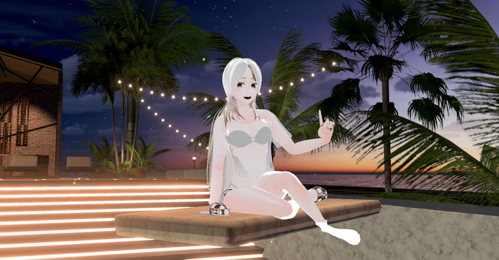 WARUDO(standard) ENVIRONMENT - W003 MODERN POOL VILLA
