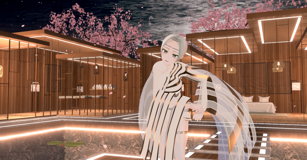 WARUDO(standard) ENVIRONMENT - W004 ORIENTAL POOL VILLA