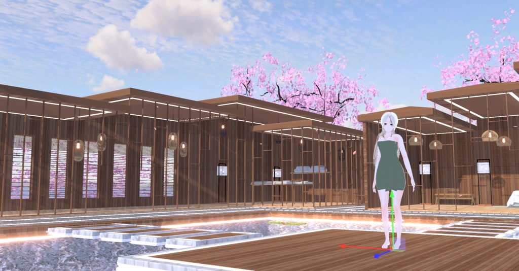 WARUDO(standard) ENVIRONMENT - W004 ORIENTAL POOL VILLA