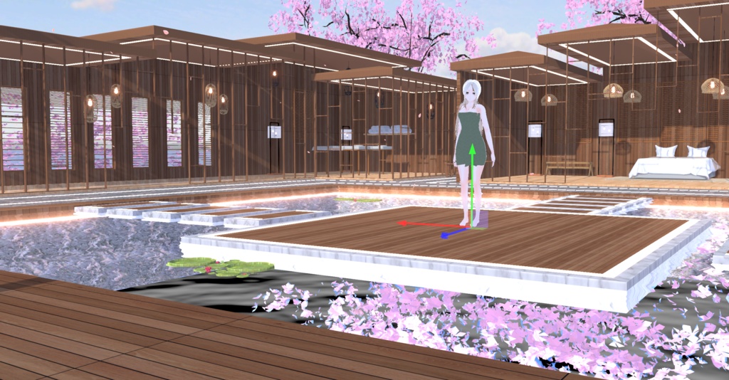 WARUDO(standard) ENVIRONMENT - W004 ORIENTAL POOL VILLA