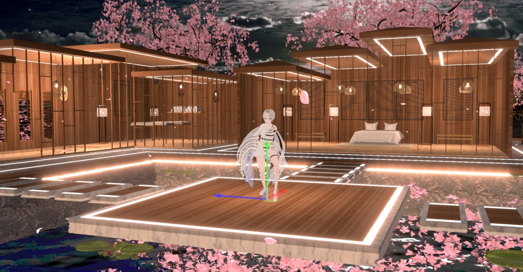 WARUDO(standard) ENVIRONMENT - W004 ORIENTAL POOL VILLA
