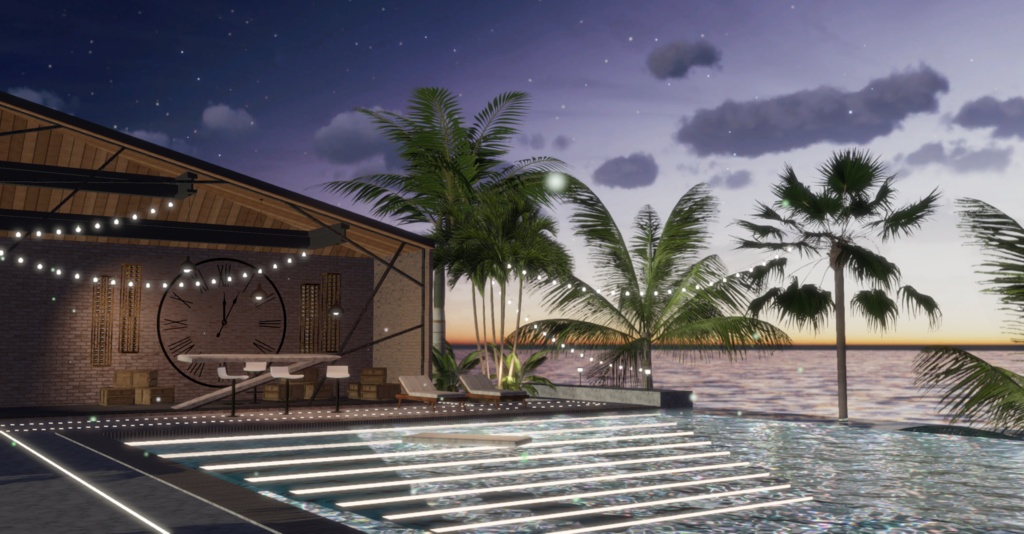 WARUDO(PRO-URP) ENVIRONMENT - WP003 MODERN POOL VILLA