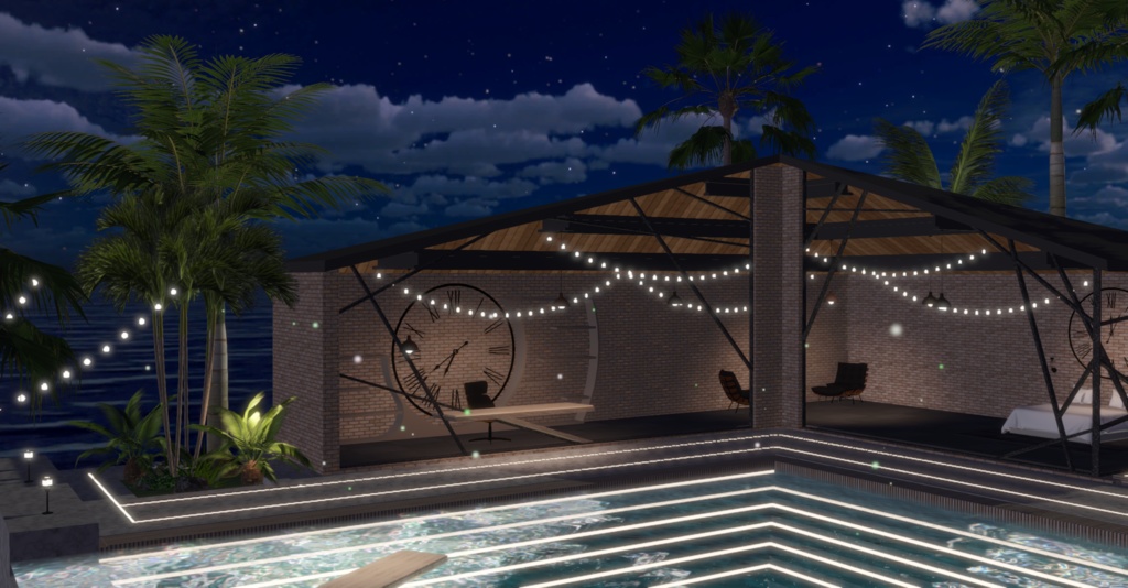 WARUDO(PRO-URP) ENVIRONMENT - WP003 MODERN POOL VILLA