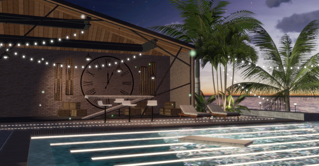 WARUDO(PRO-URP) ENVIRONMENT - WP003 MODERN POOL VILLA