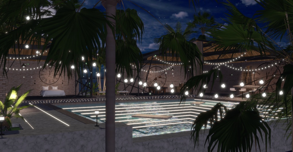 WARUDO(PRO-URP) ENVIRONMENT - WP003 MODERN POOL VILLA