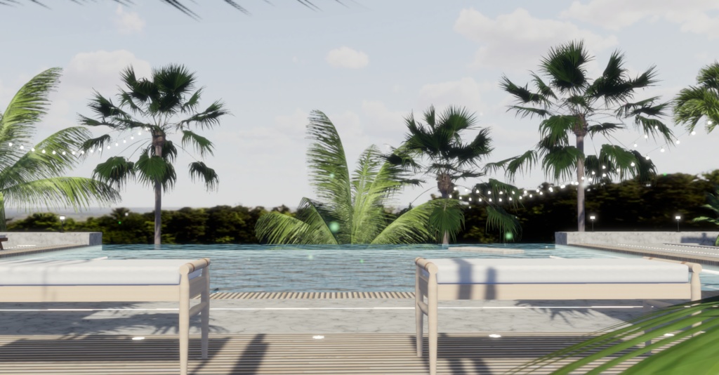 WARUDO(PRO-URP) ENVIRONMENT - WP003 MODERN POOL VILLA