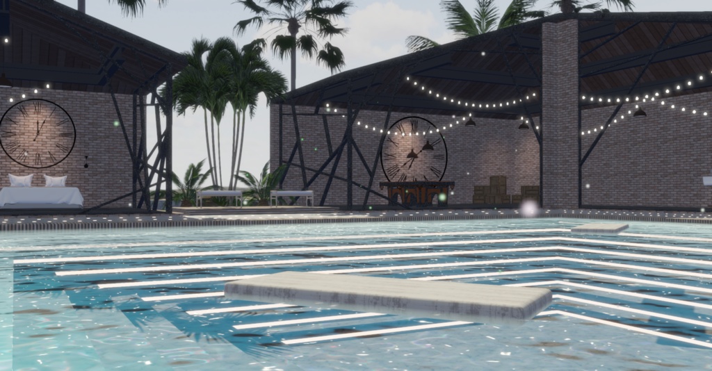 WARUDO(PRO-URP) ENVIRONMENT - WP003 MODERN POOL VILLA