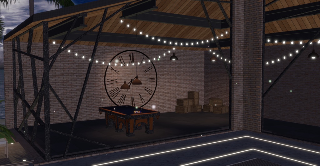 WARUDO(PRO-URP) ENVIRONMENT - WP003 MODERN POOL VILLA